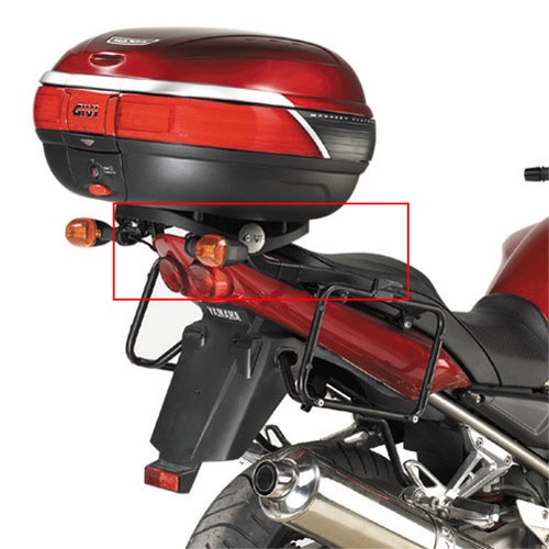 Luggage rack brackets givi - luggage,