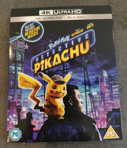Detective pikachu blu ray - 4k, +