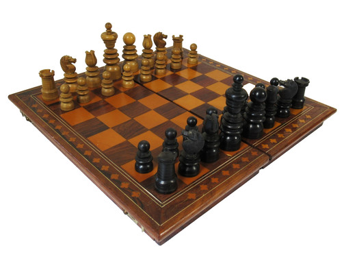 Antique chess set jaques - chess,