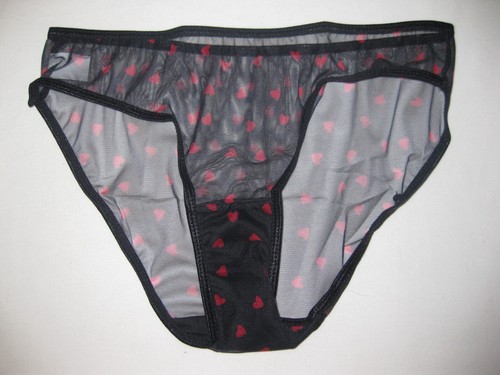Shein sheer mesh heart - , print