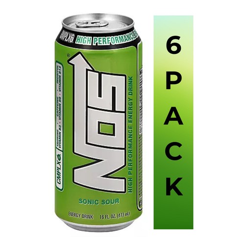 Nos sonic sour energy drink - sour,
