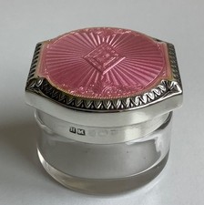 Small Sterling Silver & Pink