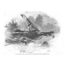 SHIPPING Life Raft Buoyed to