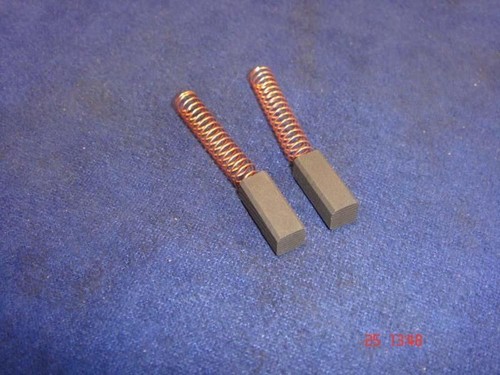 Pair carbon brushes 6mm - carbon,