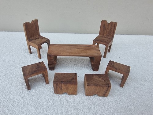 Vintage wooden play furniture - vintage,