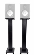 (2) Rockville 36” Studio Monitor Speaker Stands For Yamaha HS8 Monitors