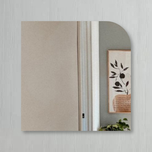 Square acrylic mirror sheet - square,