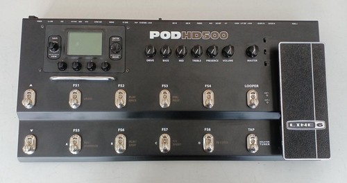 Line pod hd500 guitar - 6,