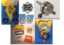 KX 80 91-97 79cc  Mitaka Engine Rebuild Kit Crank Piston C Mains Gasket Seal Kit