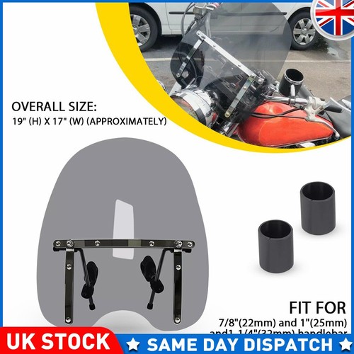 Motorcycle windshield - 7/8',