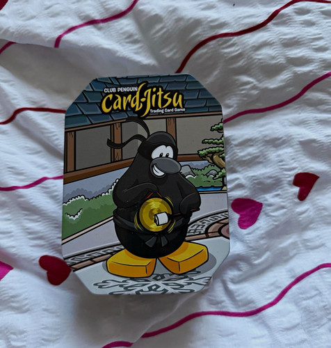 Topps club penguin card - penguin, card-jitsu