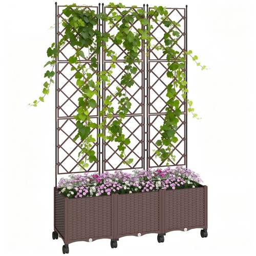 Outsunny plastic raised - outsunny,