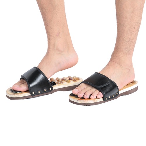 Foot massage slippers pebble - massage,
