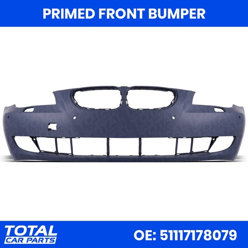Primed front bumper with - primed,
