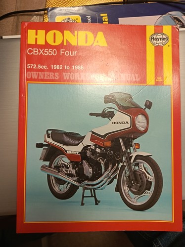 Haynes honda cbx550 four - honda,