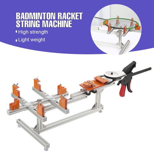 Badminton racket threading - racket,