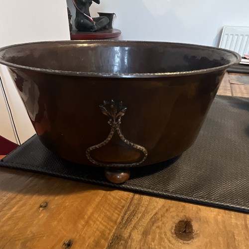 Arts crafts copper planter - crafts,