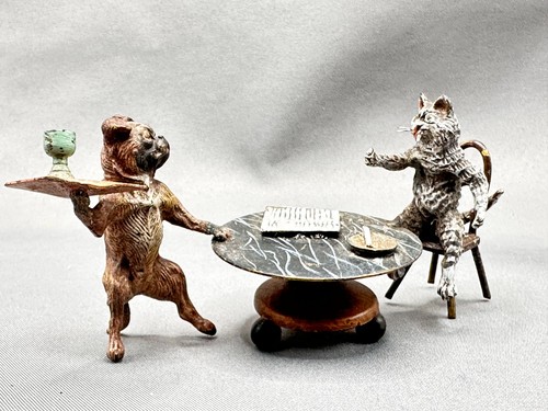 Vienna bronze pug waiter - vienna,
