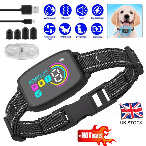 Smart anti bark shock collar - anti-bark,