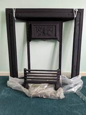 New cast iron fireplace