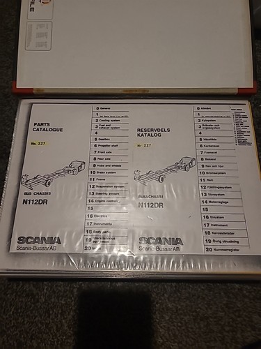 Scania n112 parts manual - scania,