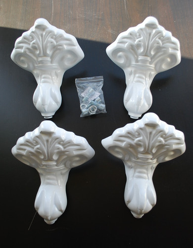 Cast iron bath feet gloss - feet,