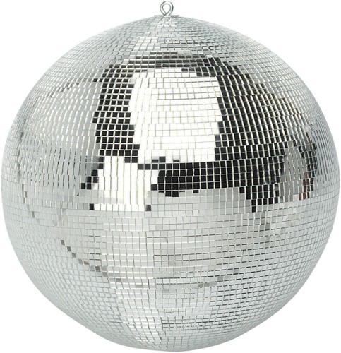 Mirror disco ball silver - ball,