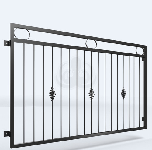 Steel metal juliet balcony - steel/metal,