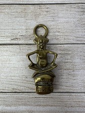 Vintage Brass Pixie Clip For