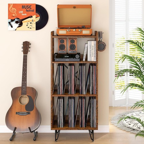 Record player stand - record,