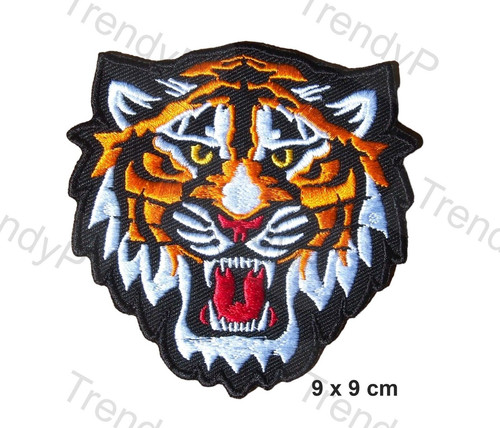 Biker motorcycle roaring tiger - biker,