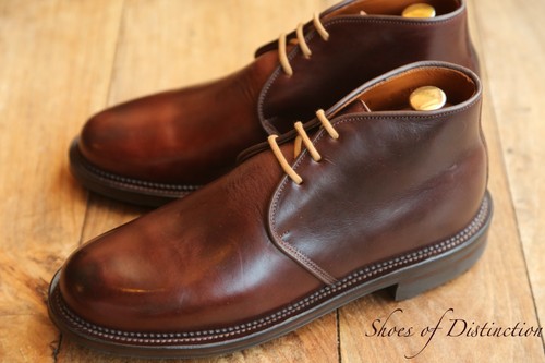 Viberg brown leather chukka - viberg,