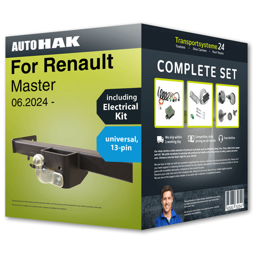 Towbar fixed for renault - for,