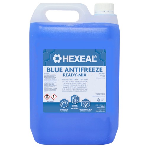 Hexeal blue antifreeze - 5l, –