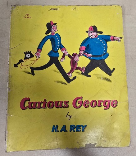 Curious george rey 1975 - rey,