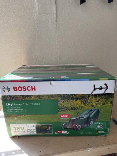 Bosch green citymower - green,