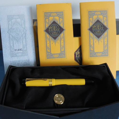 Parker duofold mandarin yellow - duofold,