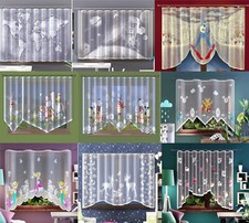 Ready Made Jardiniere KIDS Net Curtains various patterns and sizes