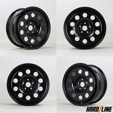 4x 17" x 7.5 steel wheels fit 90-03 VW Transporter T4 Hardline MOD-X 5x112 ET38