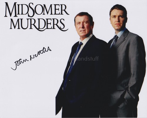 John nettles hand signed 8x10 - john,