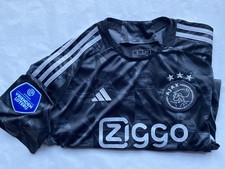Ajax Amsterdam 23/24 Away Third Shirt Large Slim Fit With Eredivisie Patch