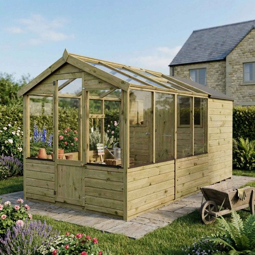 Greenhouse shed shiplap - shed,