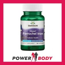 Swanson - Albion Ferrochel Iron, 18mg - 180 caps