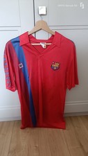 Ultra Rare Barcelona football shirt Red Meyba 1988-89 Third 