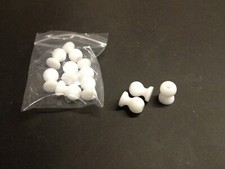 50 x Tray knobs / buttons for Breeding Cage Fronts