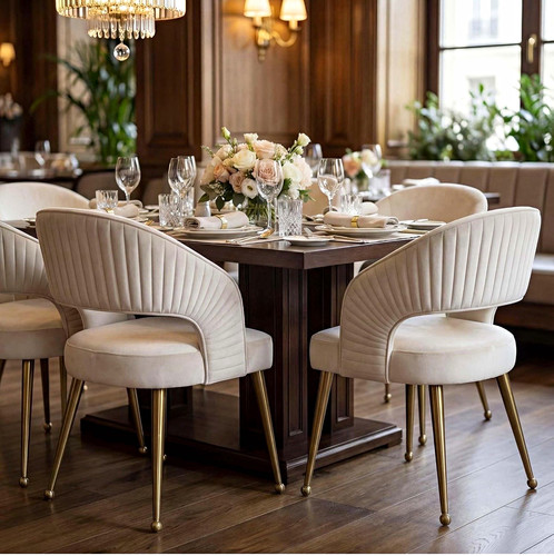 Velora dining chair - chair, beige