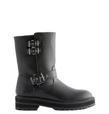 Next Black Mid Calf Length