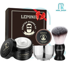 Shaving Kit for Men Gift Set Shaving Kit for Men Shaving Soap, Brush, Cream,Bowl