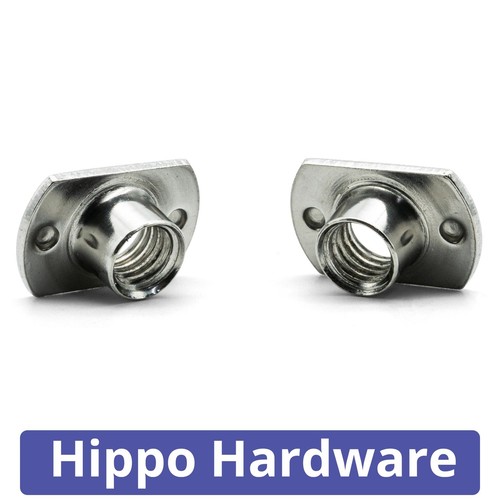 Weld tee nuts with smooth - tee,
