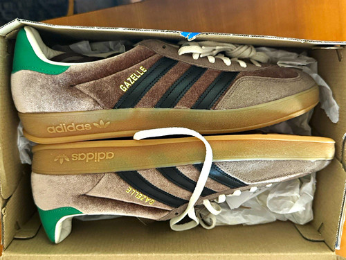 Adidas gazelle suede trainers - suede,